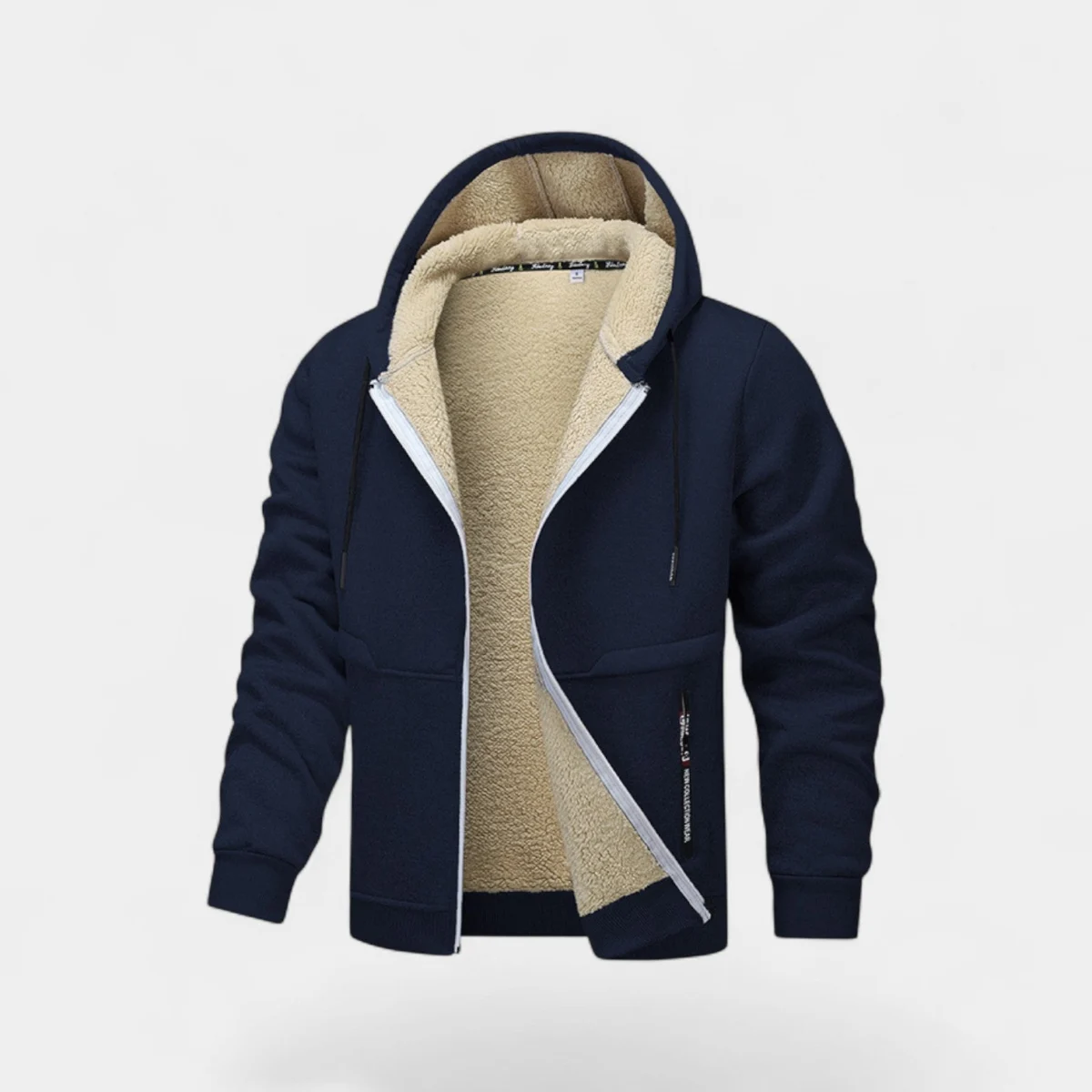 Roland | Sherpa-Lined Hooded Cardigan