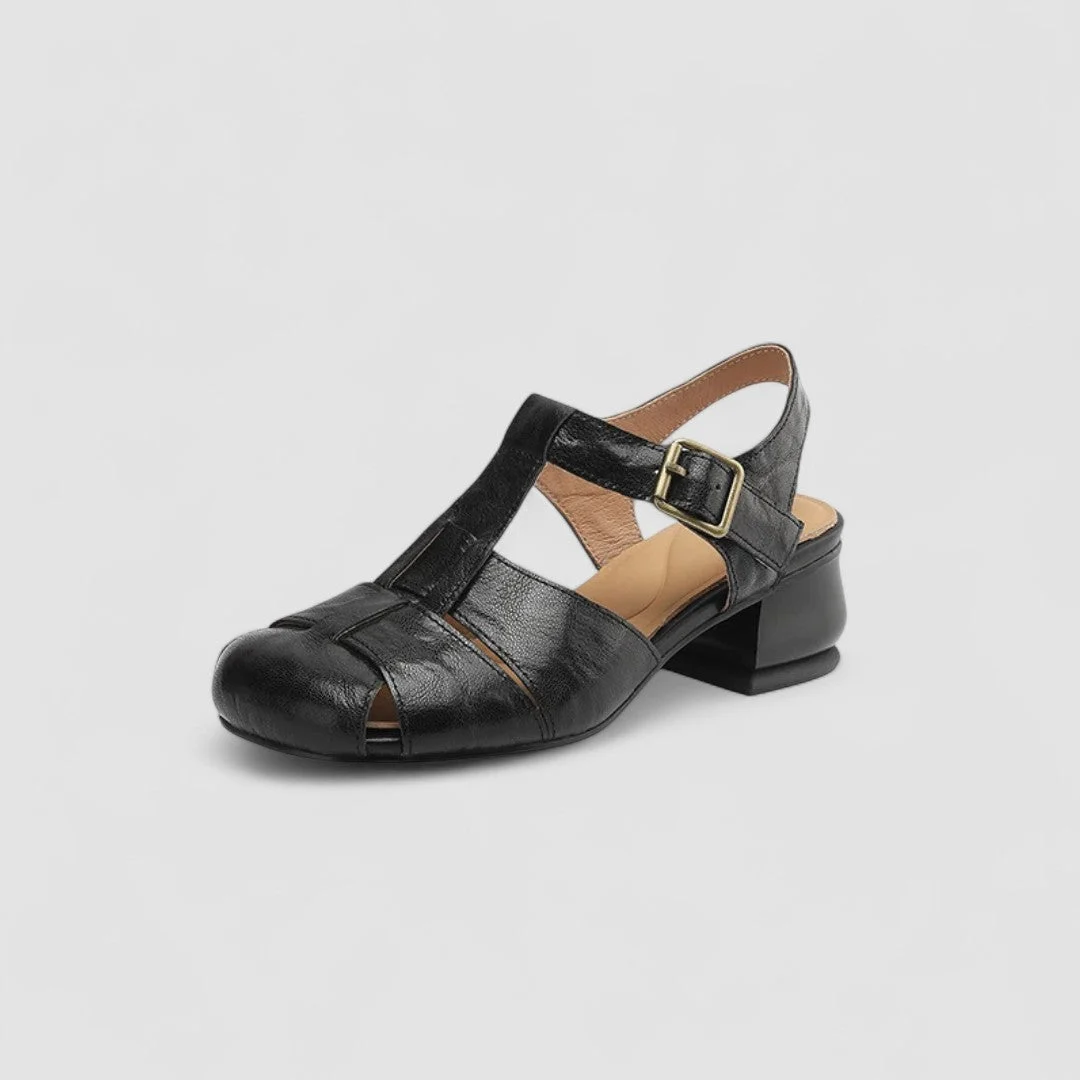Edith | Ankle Strap Cushioned Mary Janes