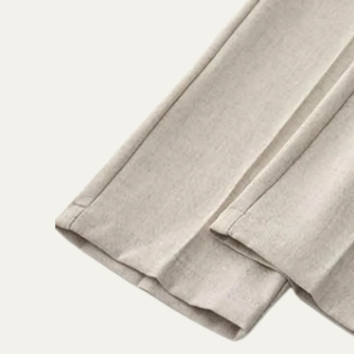 Rosaline | Pleated Linen Dress Trousers
