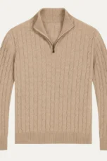 Bonaventure | Cable Knit Half Zip
