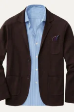 The Warren | Cotton-Blend Knit Blazer
