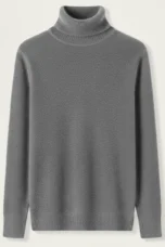 Donatien | Dense Ribbed High Neck Knit