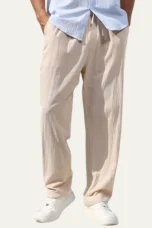 Eunice | Straight Leg Linen Trousers