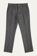 Fabienne | Herringbone Wool Trousers