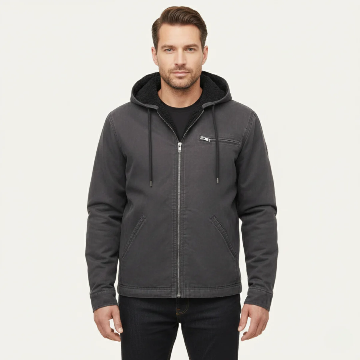 Anatole | Thick Fleece Hooded Jacket