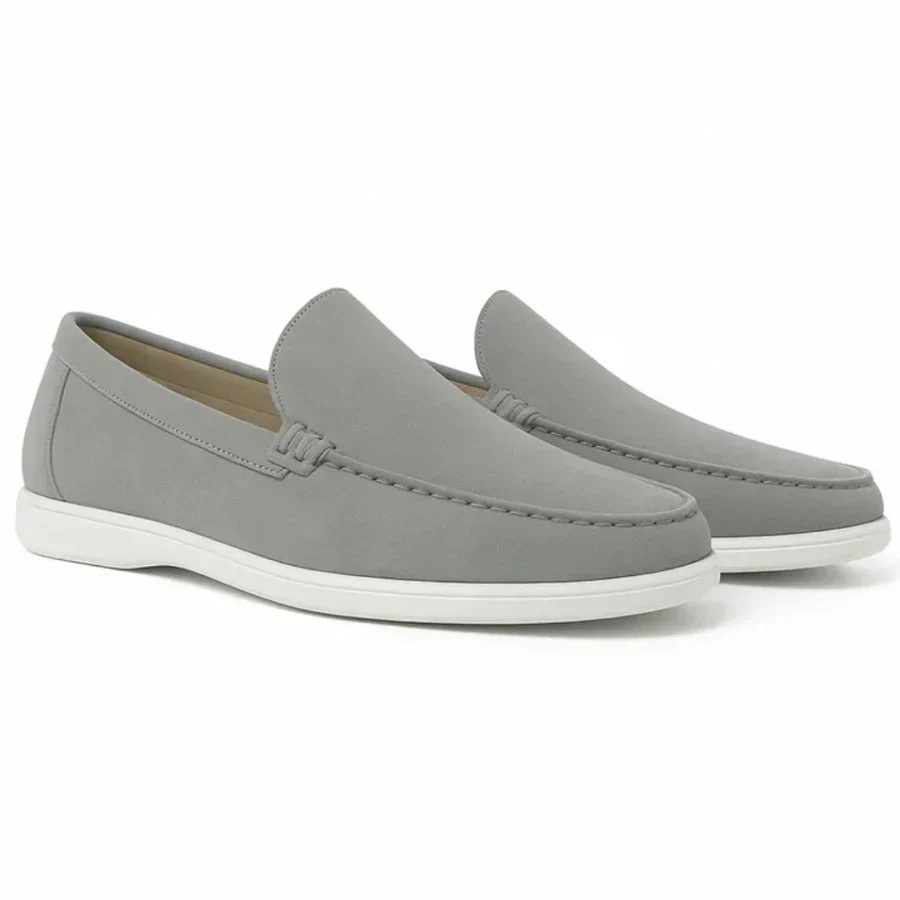 Alderic | Lined Suede Loafers