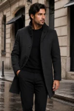 The Bernard | Wool-Blend Insulated Coat
