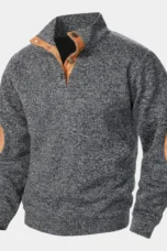 Chrysostome | Suede Elbow Patch Knit