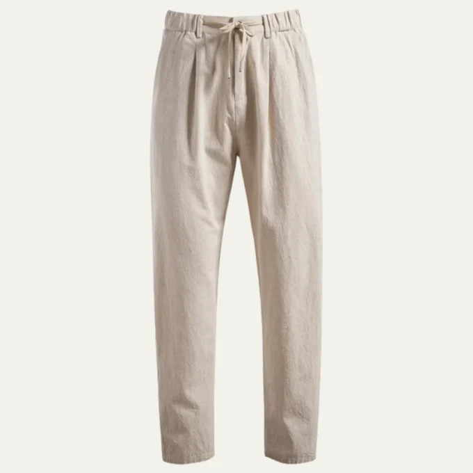 Alma | Relaxed Tailored Linen Trousers