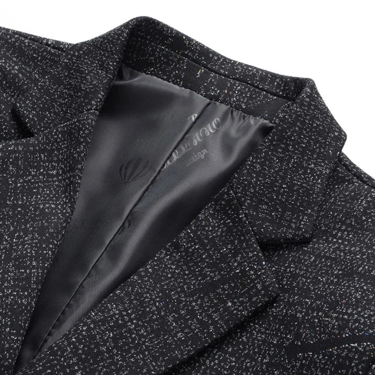 Gaston | Woven Check Wool Blazer