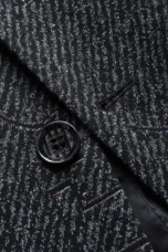 Gaston | Woven Check Wool Blazer