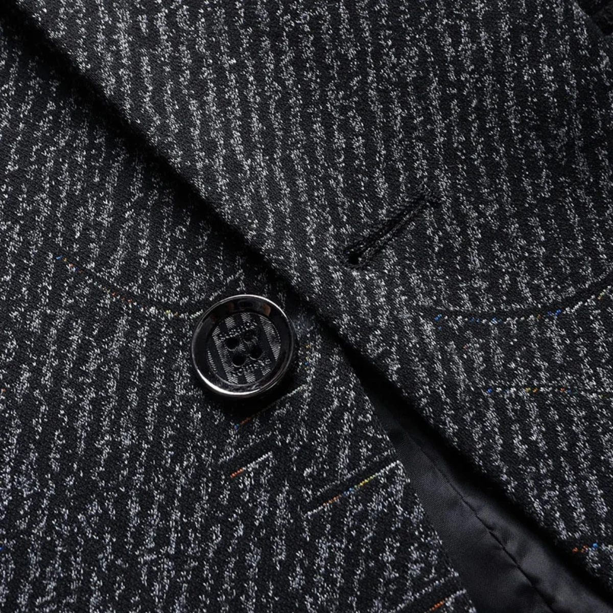 Gaston | Woven Check Wool Blazer