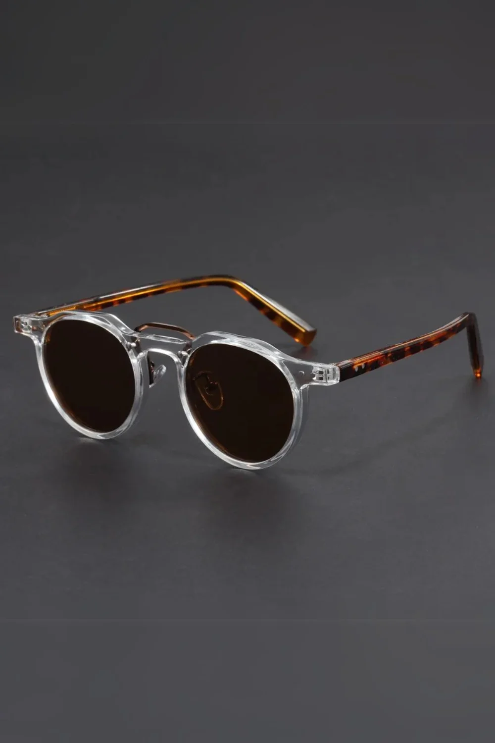 Round Frame Polarized Sunglasses