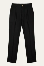 Fabienne | Herringbone Wool Trousers