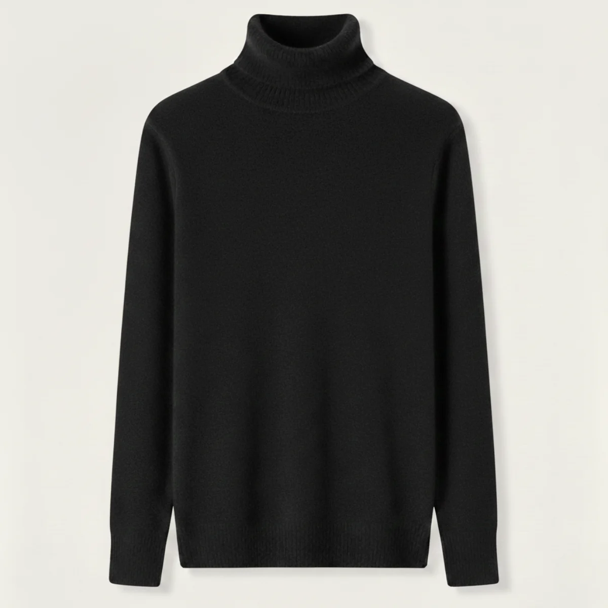 Donatien | Dense Ribbed High Neck Knit