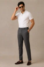 Ernestine | Stretch Weave Slim Trousers