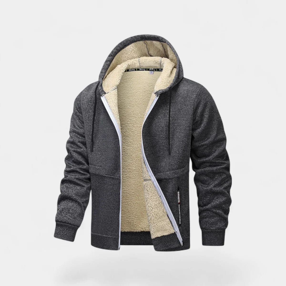 Roland | Sherpa-Lined Hooded Cardigan
