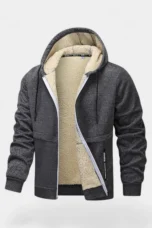 Roland | Sherpa-Lined Hooded Cardigan