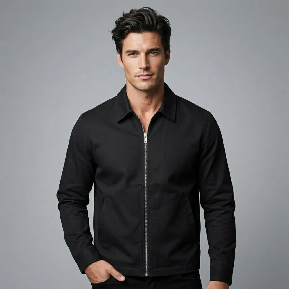 Onesime | Harrington Zip Jacket