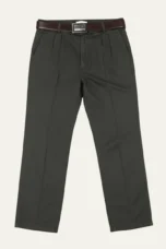 Radegonde | Double Pleat Straight Trousers