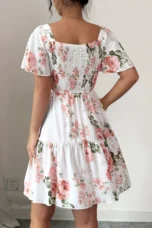 Sylvine | Waist Tie Floral Dress