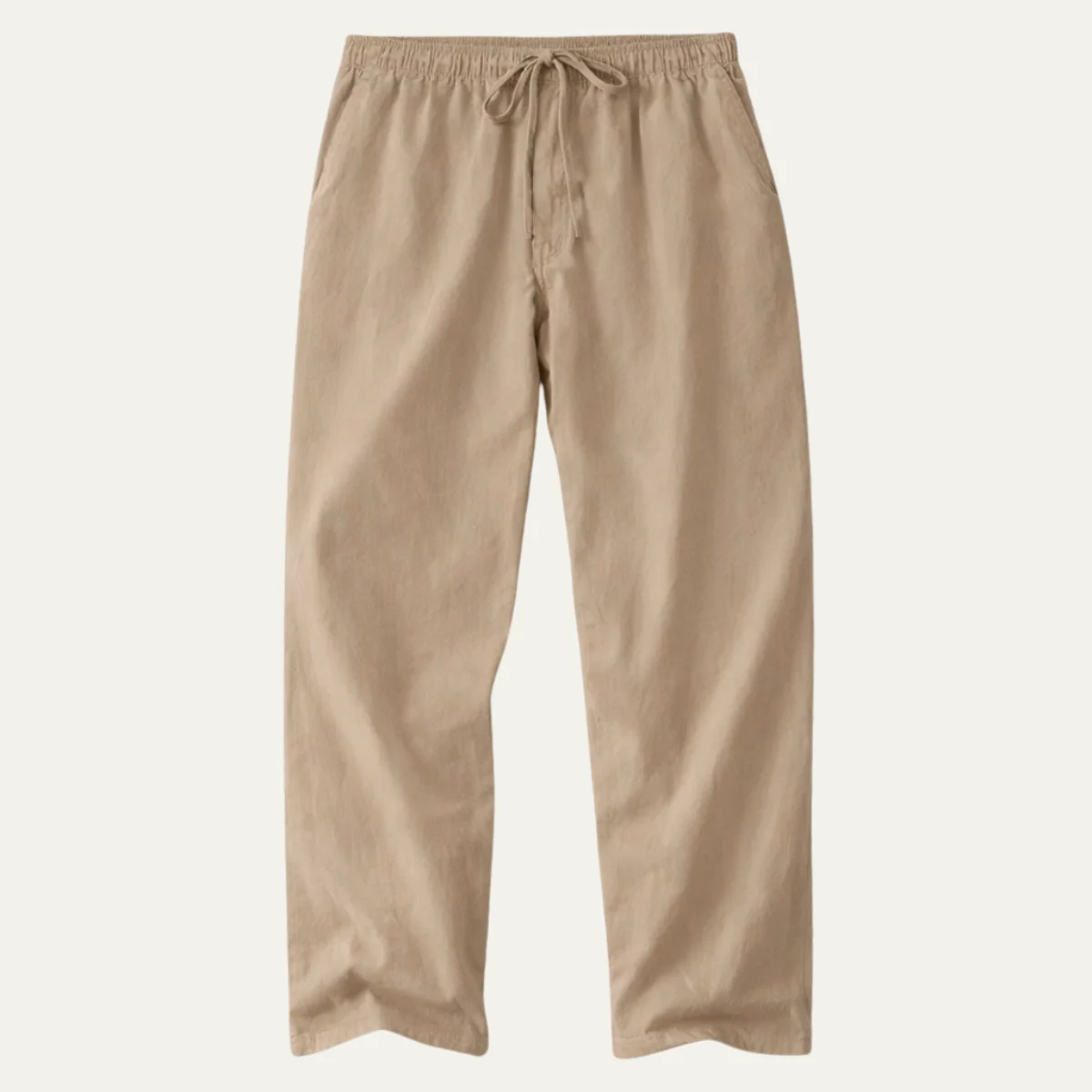 Irène | Wide Leg Cotton Trousers