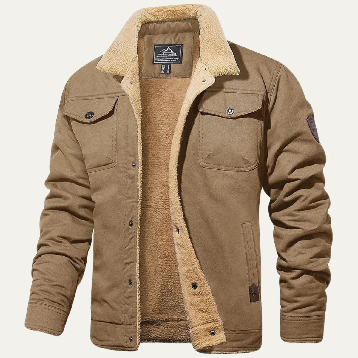 Zenon | Fleece Collar Winter Coat