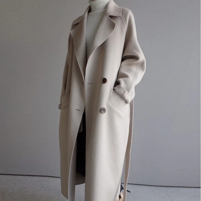 Gladys | Long Buttoned Winter Coat