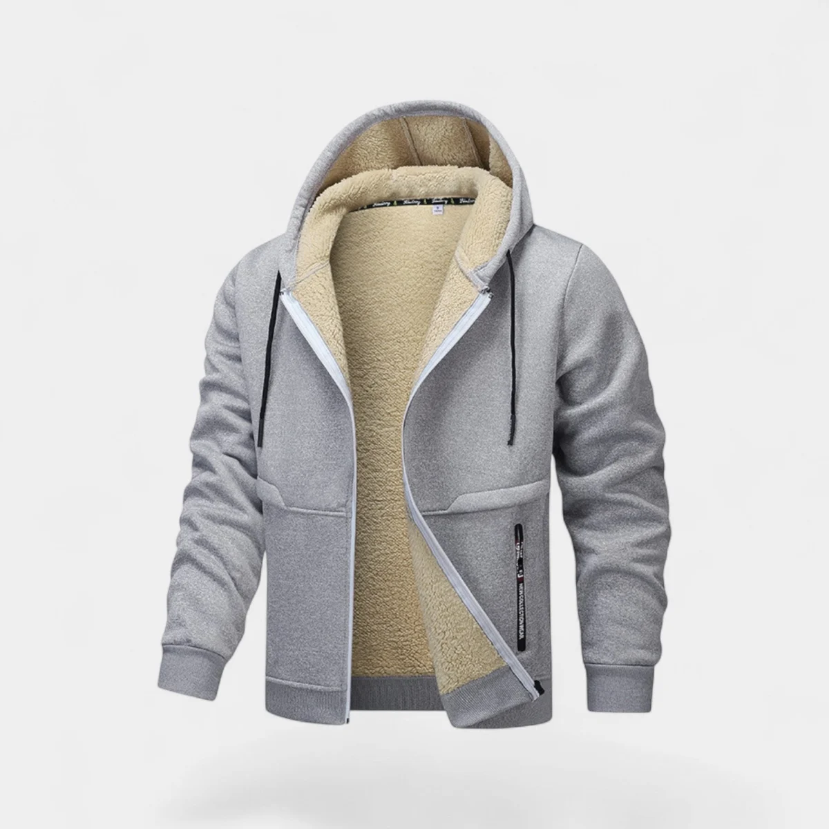 Roland | Sherpa-Lined Hooded Cardigan