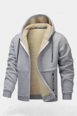 Roland | Sherpa-Lined Hooded Cardigan