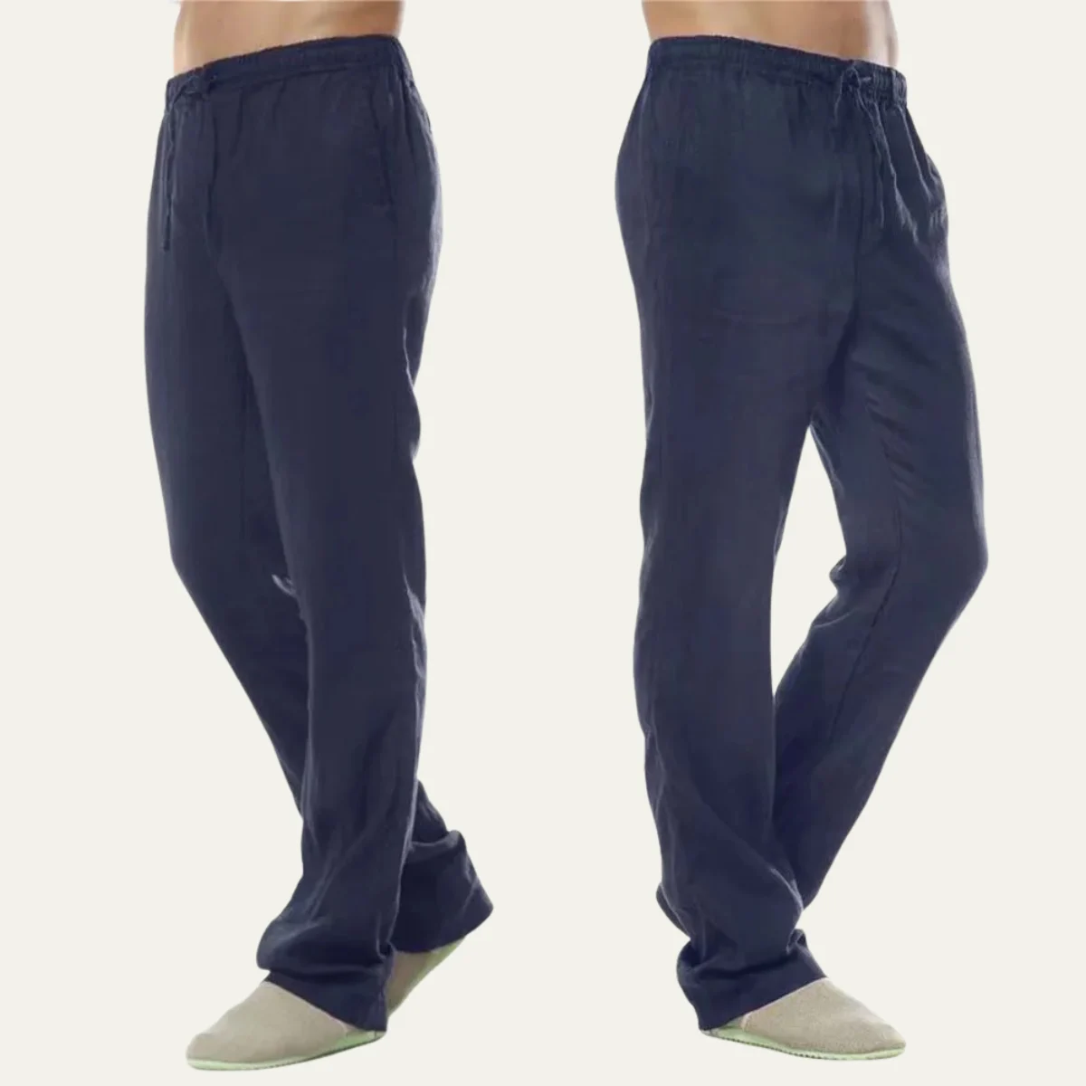Cécilia | Straight Leg Drawstring Trousers