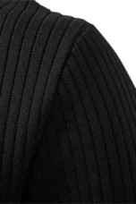 Mathieu | Ribbed Wool Henley Knit