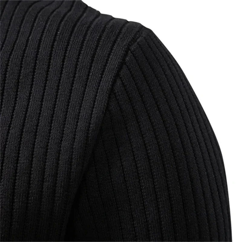 Mathieu | Ribbed Wool Henley Knit
