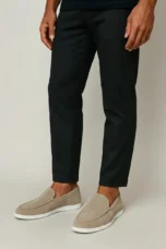 Henri | Apron Stitch Suede Loafers