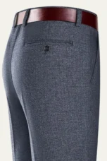 Geneviève | Wool-Blend Pleated Trousers