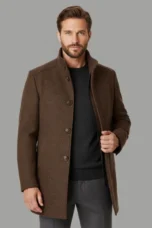 The Bernard | Wool-Blend Insulated Coat