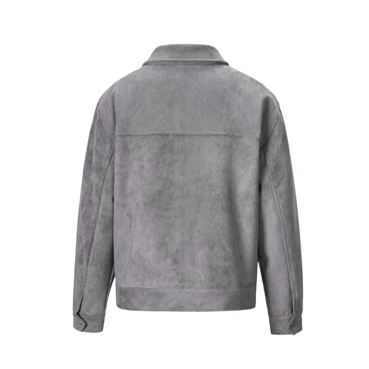 Rosario | Faux Suede Flap Pocket Jacket