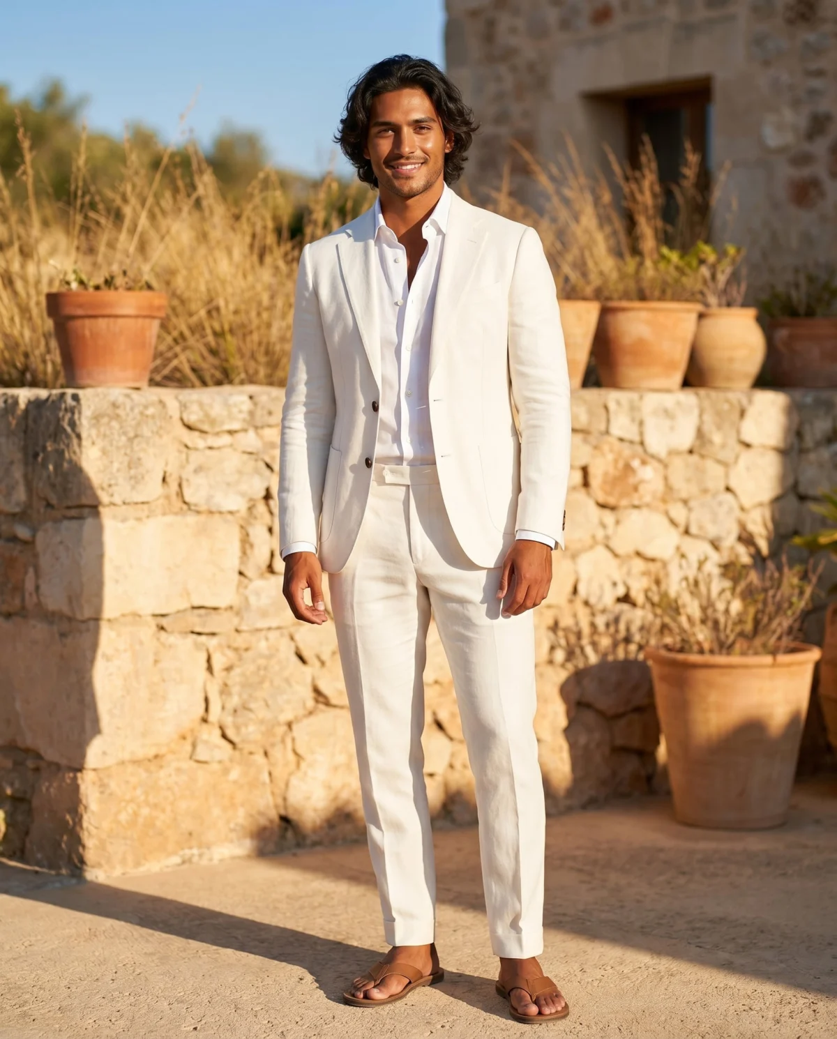 Léonard | Linen Two-Piece Suit