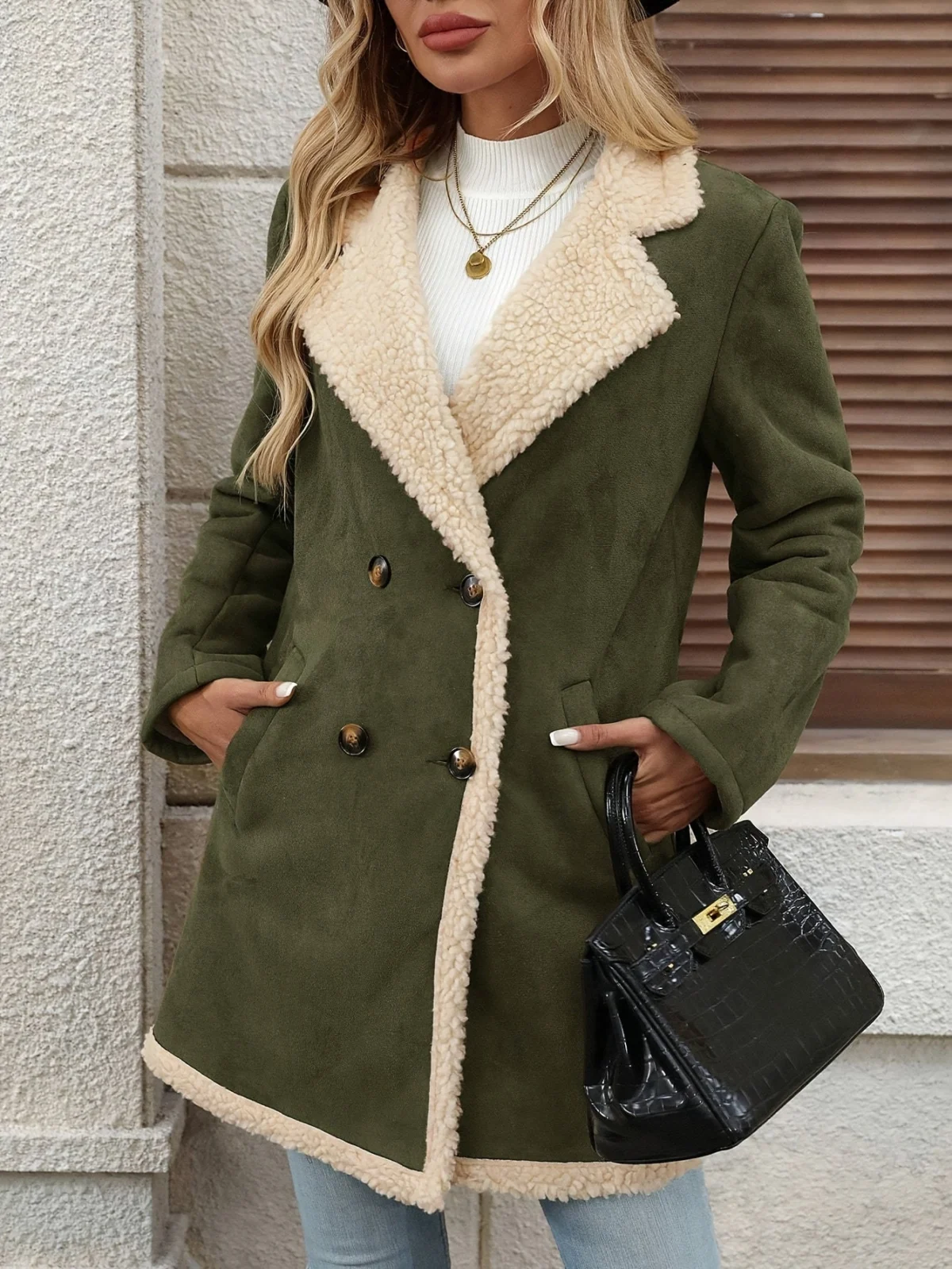 Wilma | Double-Breasted Long Coat