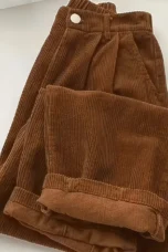 Scholastique | Woven Drape Wide Leg Pants