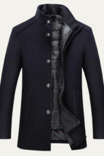 Wilfrid | Quilted Stand Collar Coat