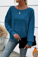 Jane | Fine Knit Crew Neck Tee