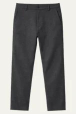 Nicolle | Dense Cotton Straight Trousers