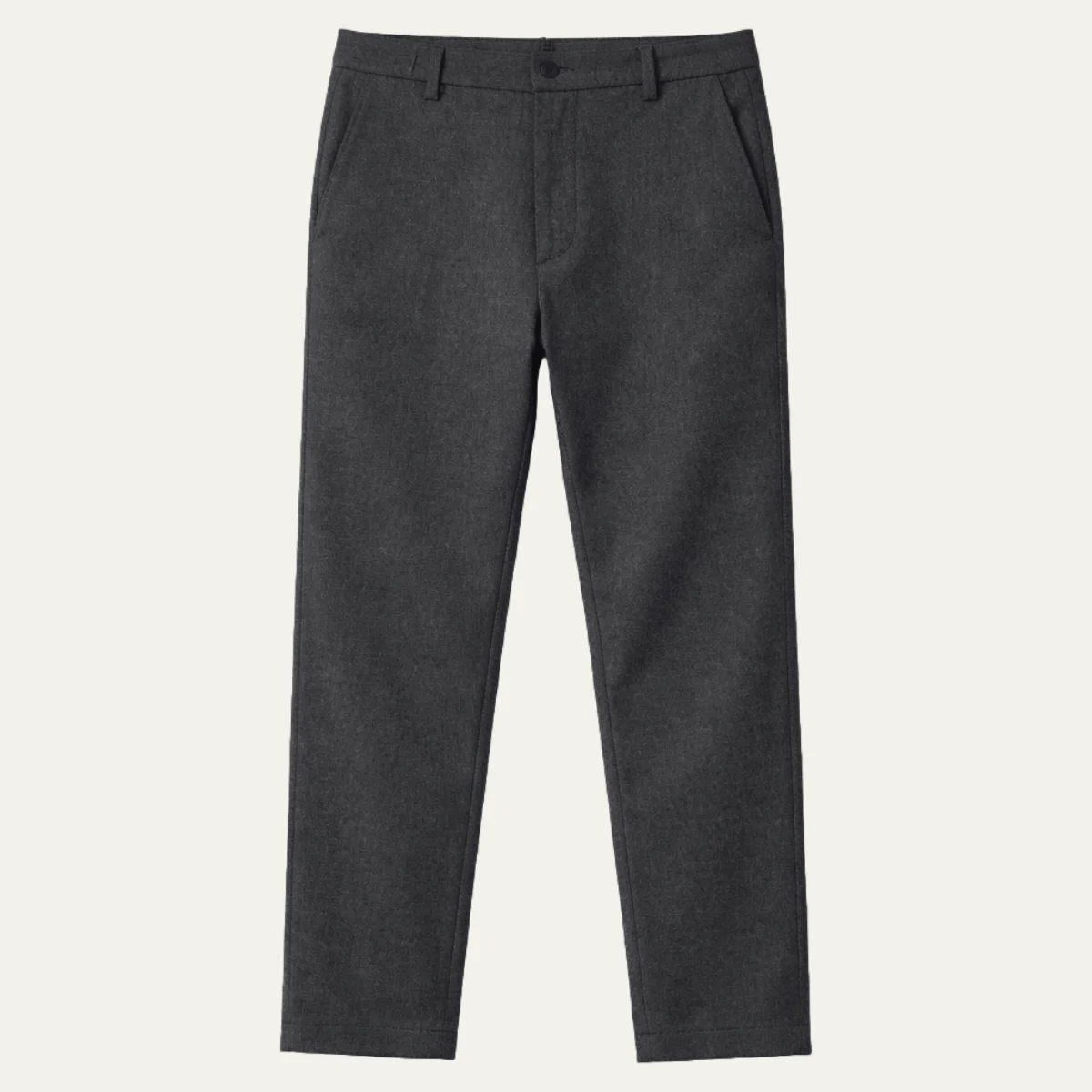 Nicolle | Dense Cotton Straight Trousers