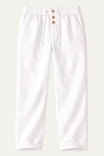 Alban | Straight Leg Cotton Trousers