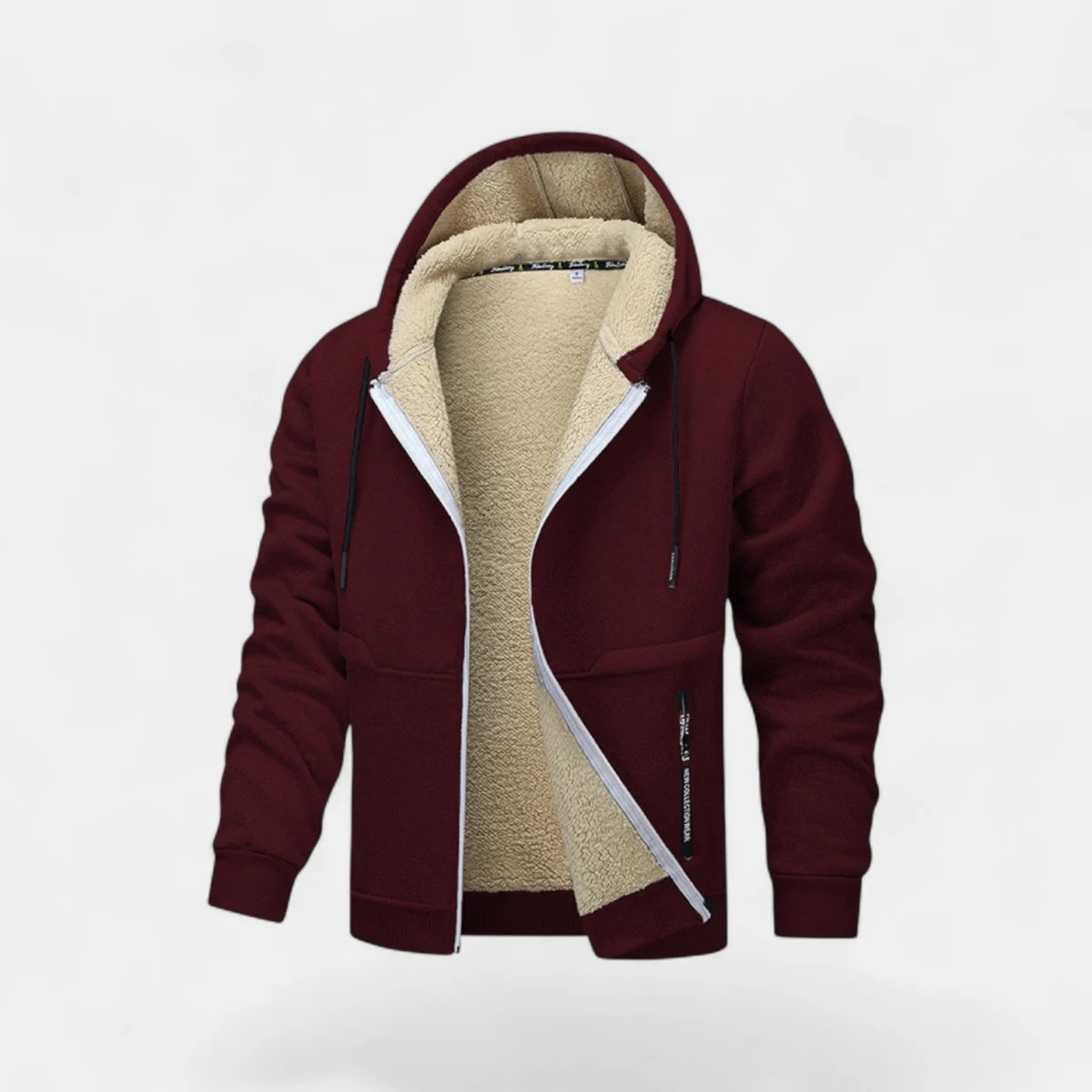 Roland | Sherpa-Lined Hooded Cardigan