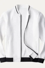 Hector | Channel Quilted Zip Jacket