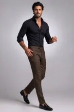 Alberte | Cotton-Linen Dress Trousers