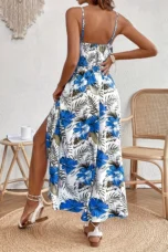 Angélina | Adjustable Strap Maxi Dress