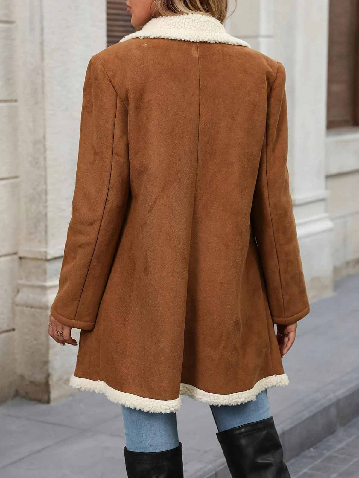 Wilma | Double-Breasted Long Coat